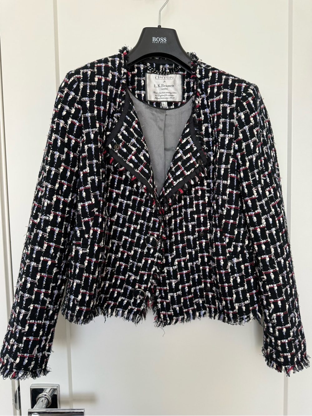 Linton for LK Bennett Tweed Jacket, Size 8